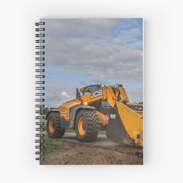 Item preview, JCB Telehandler with Suton Scraper designed and sold by AgriPhotoUK.