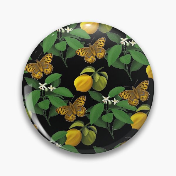 Item preview, limes and butterflies designed and sold by Pacesyte.
