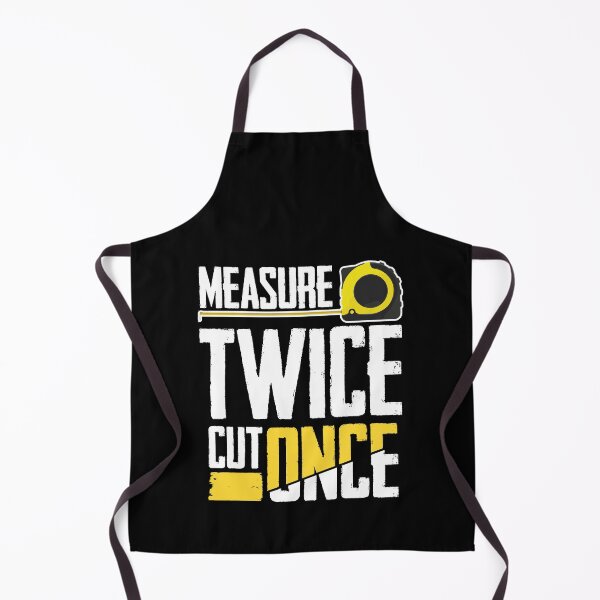 Item preview, Measure Twice Cut Once designed and sold by SuperStuffStore.
