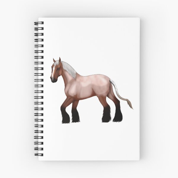 Item preview, Bay roan Ardennes  designed and sold by artbyolivia-d.