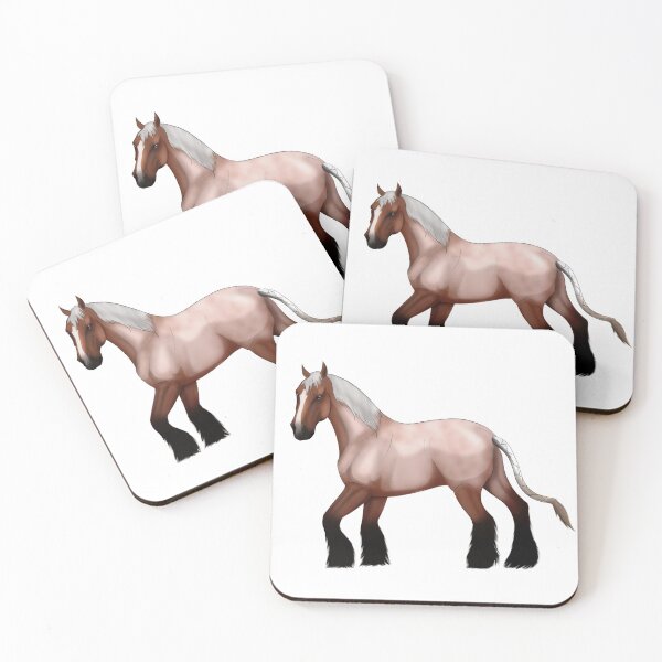 Item preview, Bay roan Ardennes  designed and sold by artbyolivia-d.