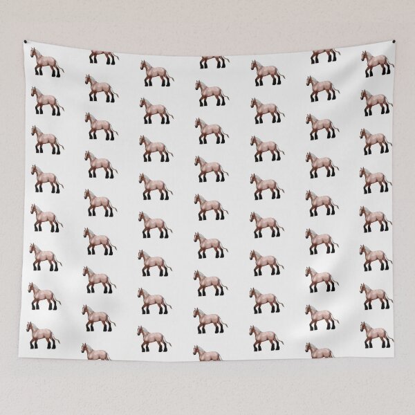 Item preview, Bay roan Ardennes  designed and sold by artbyolivia-d.