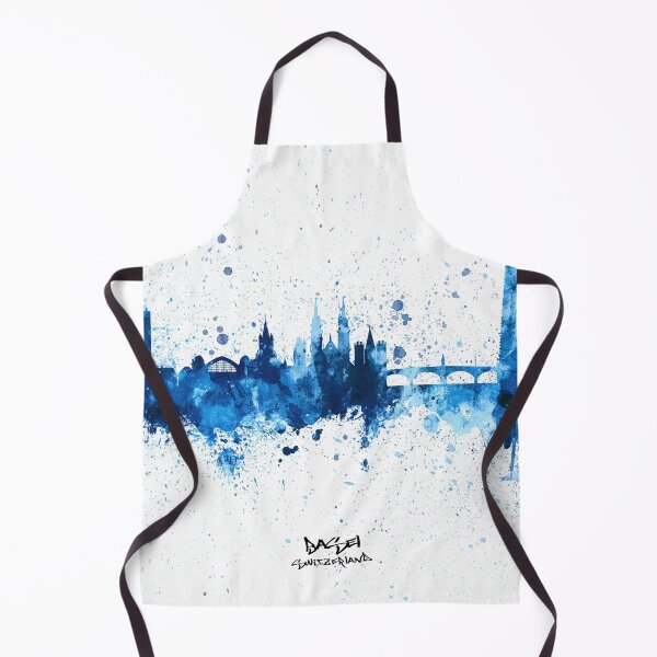 Item preview, Basel Switzerland Skyline designed and sold by ArtPrints.