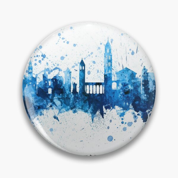 Item preview, Split Croatia Skyline designed and sold by ArtPrints.