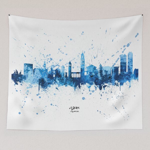 Item preview, Split Croatia Skyline designed and sold by ArtPrints.
