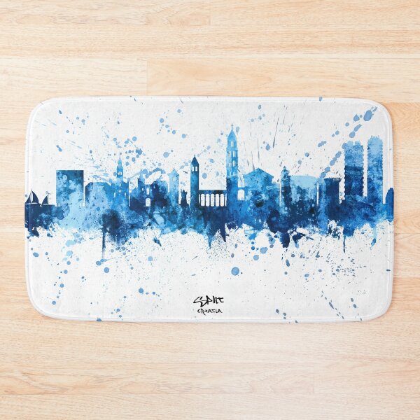 Item preview, Split Croatia Skyline designed and sold by ArtPrints.