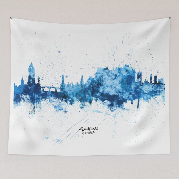 Item preview, Stirling Scotland Skyline designed and sold by ArtPrints.