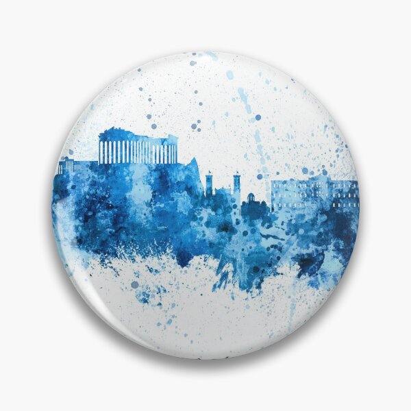Artikelvorschau, Athens Greece Skyline entworfen und verkauft von ArtPrints.
