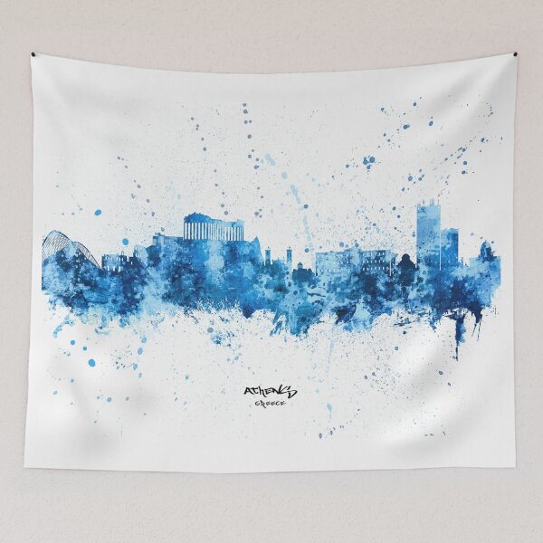 Item preview, Athens Greece Skyline designed and sold by ArtPrints.