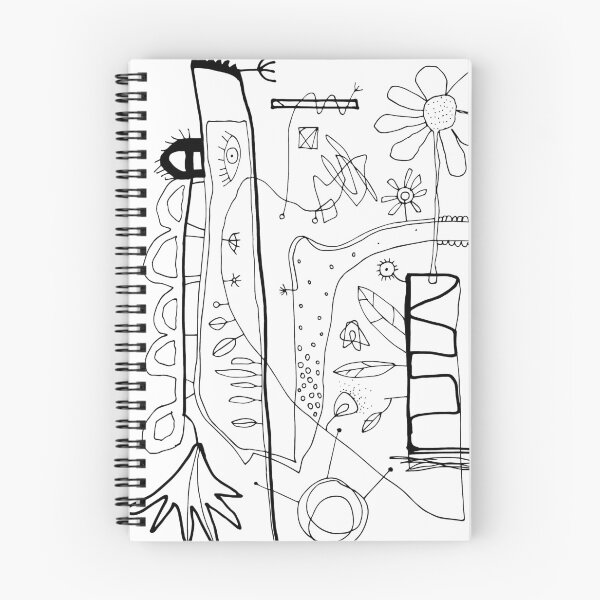 Item preview, Abstract Art Floral Drawing Minimalism Linear designed and sold by uzgintseva.