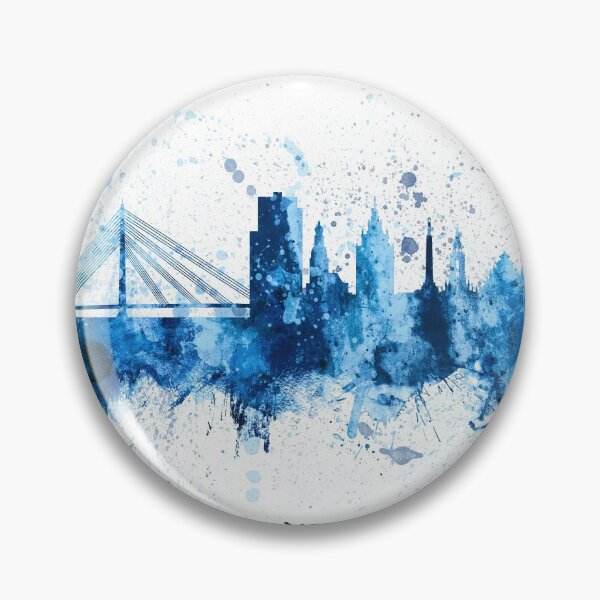 Item preview, Riga Latvia Skyline designed and sold by ArtPrints.