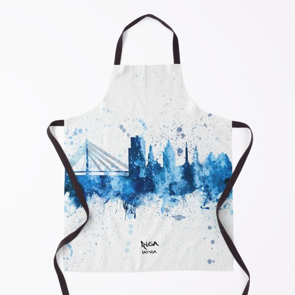 Item preview, Riga Latvia Skyline designed and sold by ArtPrints.