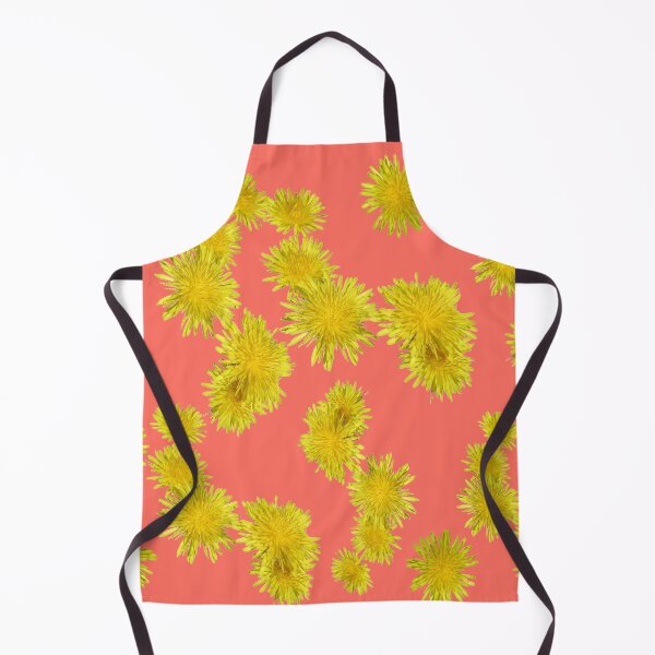 Item preview, Dandelions on living coral background designed and sold by AHELENE.