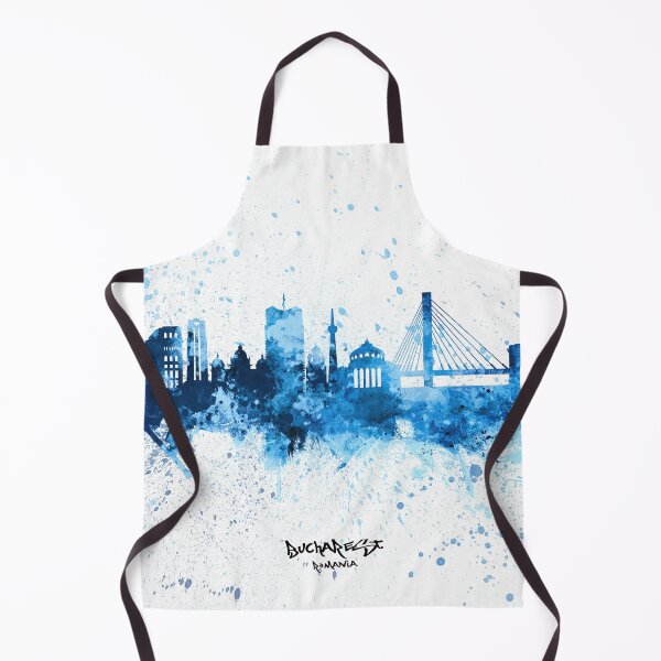 Item preview, Bucharest Romania Skyline designed and sold by ArtPrints.