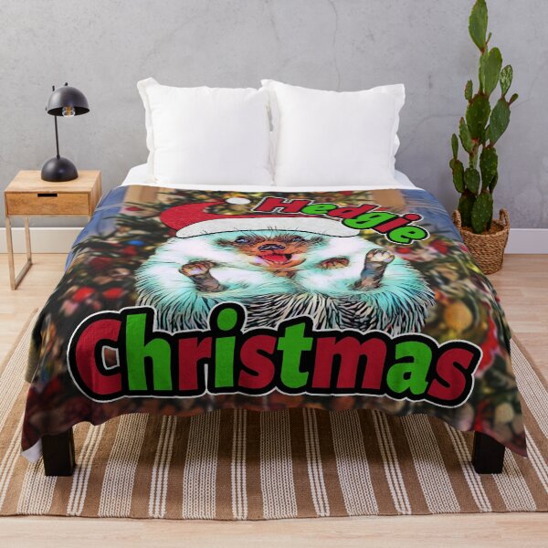 Item preview, Hedgehog Christmas designed and sold by MoonsmileProd.