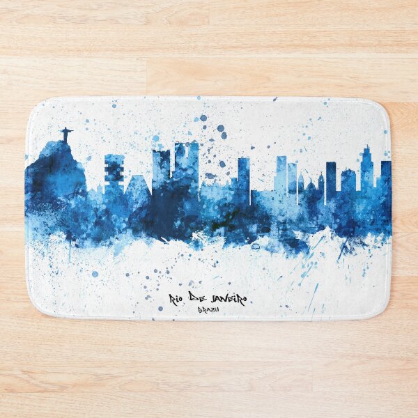 Item preview, Rio de Janeiro Brazil Skyline designed and sold by ArtPrints.