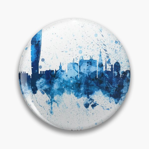 Item preview, Malmo Sweden Skyline designed and sold by ArtPrints.