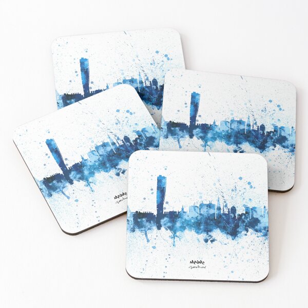 Item preview, Malmo Sweden Skyline designed and sold by ArtPrints.