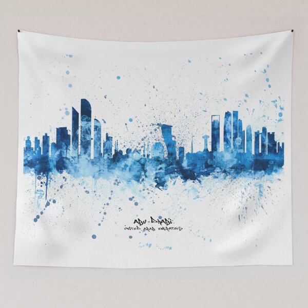 Item preview, Abu Dhabi Skyline designed and sold by ArtPrints.