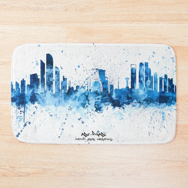 Item preview, Abu Dhabi Skyline designed and sold by ArtPrints.