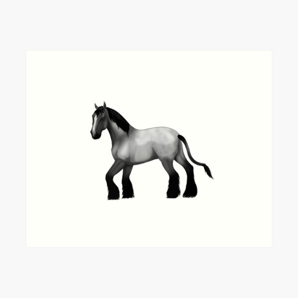 Ardennes Horse Art Prints for Sale