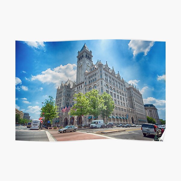 Old Washington Post Office Poster