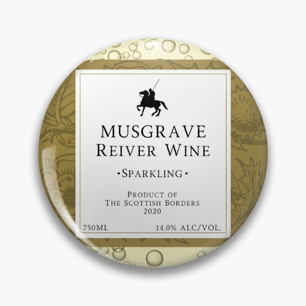 Artikelvorschau, MUSGRAVE Sparkling Wine Label | Border Reivers entworfen und verkauft von yourscotborders.
