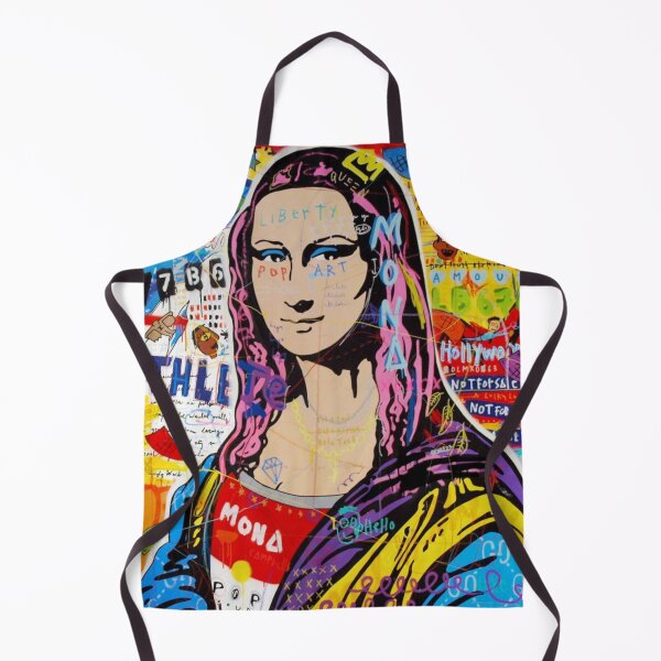 Aperçu de l'œuvre Monalisa Pop Art créée et vendue par DopeTops.