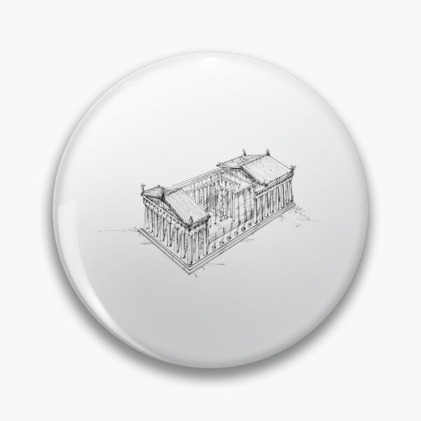 Item preview, Parthenon Greece - Temple of Athena designed and sold by AD-ArchiDesign.