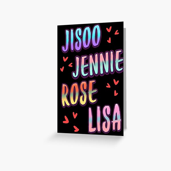 Blackpink Lisa Greeting Cards Redbubble