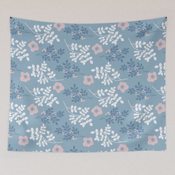 Item preview, Baby Pink and Country Blue designed and sold by Color Me F*@k!ng Happy.