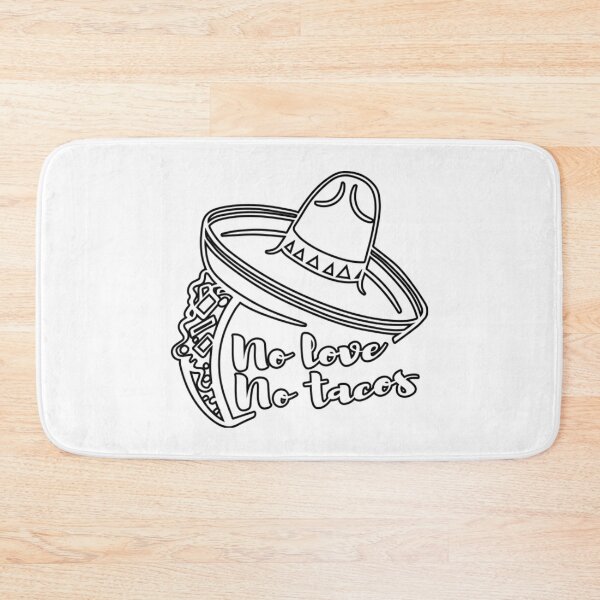 Item preview, No Love No Tacos designed and sold by DarrinLindstrom.