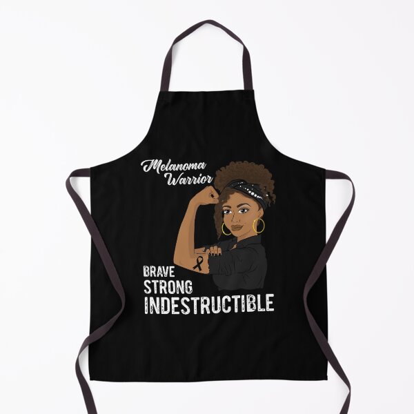 Item preview, Melanoma Cancer Warrior Indestructible Survivor Awareness designed and sold by ZNOVANNA.
