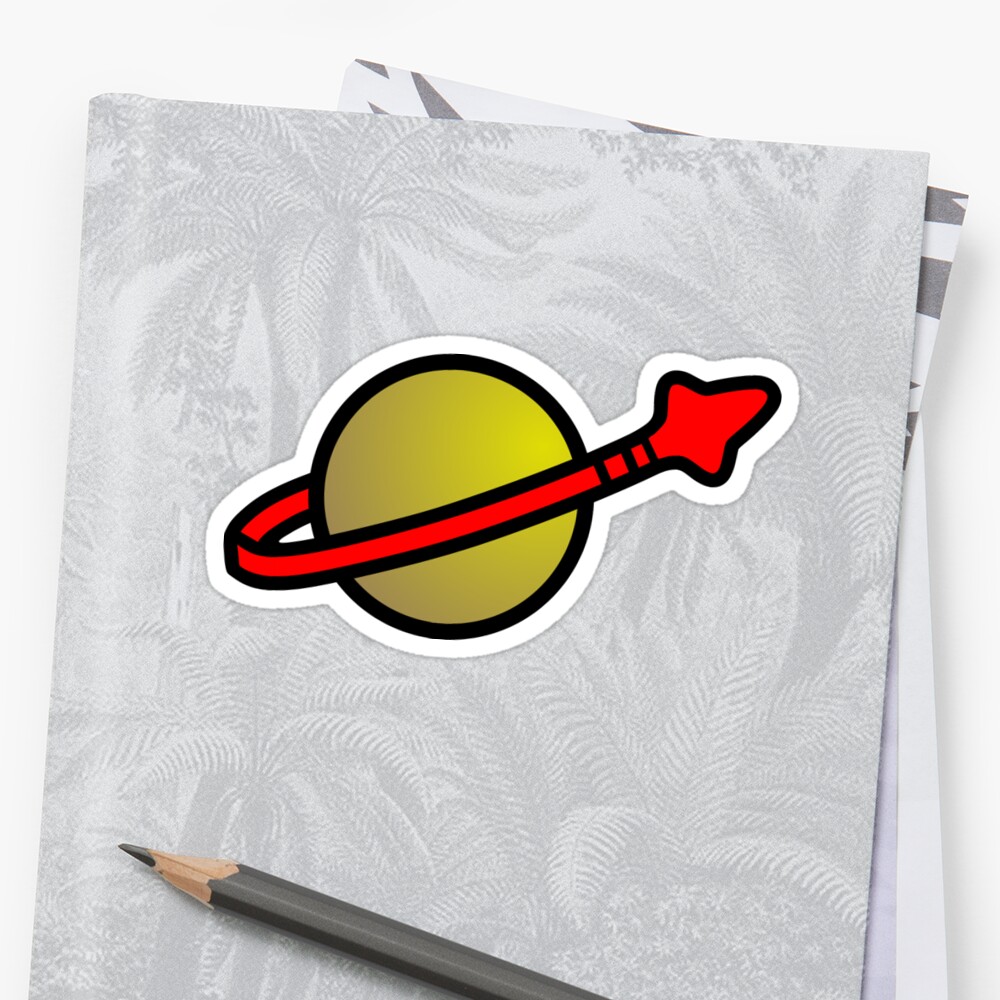 "Space symbol" Sticker by Frazza001 | Redbubble