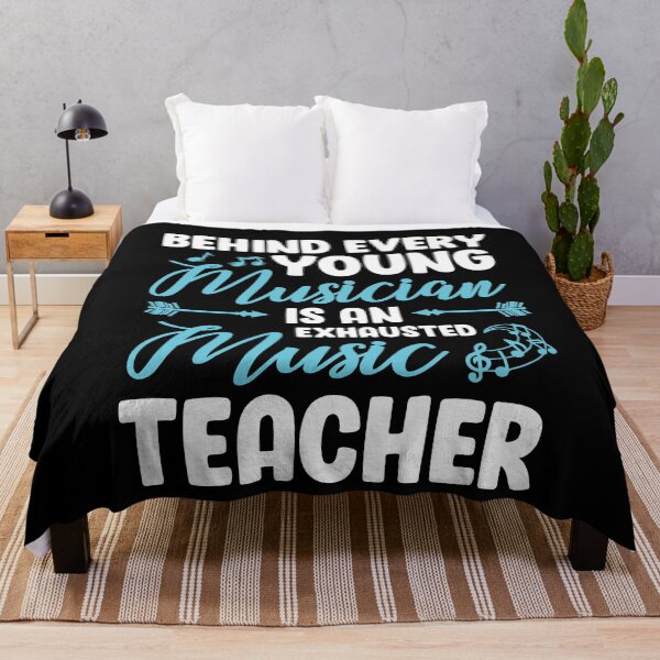 Item preview, Behind Every Young Musician Is An Exhausted Music Teacher designed and sold by SuperStuffStore.
