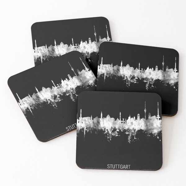 Item preview, Stuttgart Germany Skyline designed and sold by ArtPrints.