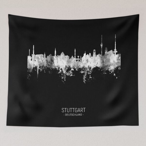 Item preview, Stuttgart Germany Skyline designed and sold by ArtPrints.