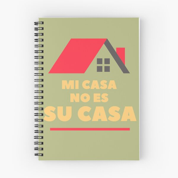 Item preview, My House is Not Your House Funny Quote in Spanish designed and sold by Wreckit101.