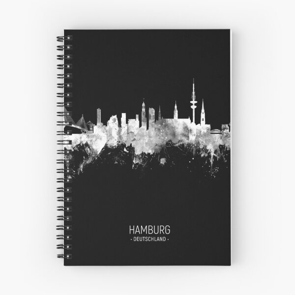 Item preview, Hamburg Germany Skyline designed and sold by ArtPrints.