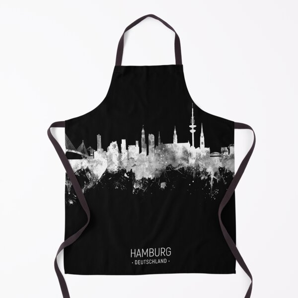 Artikelvorschau, Hamburg Germany Skyline entworfen und verkauft von ArtPrints.