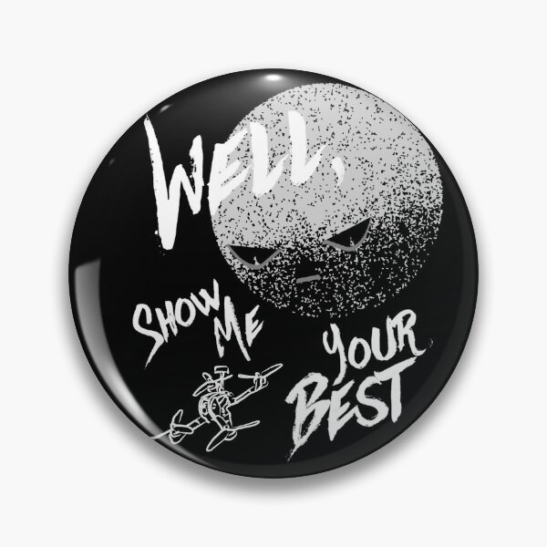 Item preview, Halloween related FPV drone design showing the angry moon designed and sold by funpix-shop.