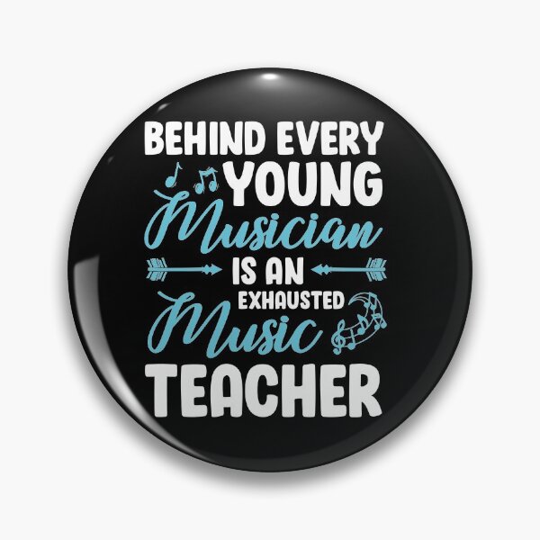 Item preview, Behind Every Young Musician Is An Exhausted Music Teacher designed and sold by SuperStuffStore.