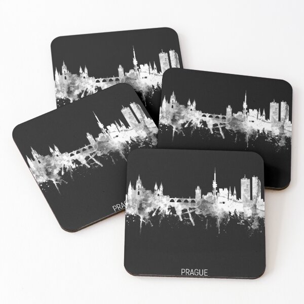 Item preview, Prague (Praha) Czech Republic Skyline designed and sold by ArtPrints.