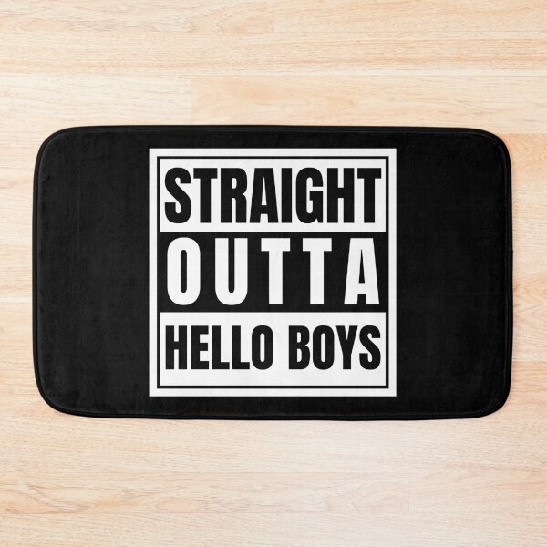 Item preview, Straight Outta Hell Hello Boys Crowley Lucifer Supernatural designed and sold by Nathalie Aynié.
