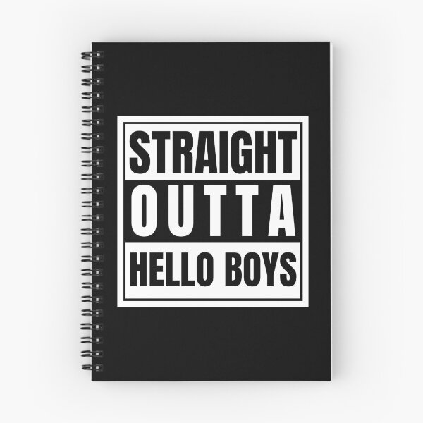 Item preview, Straight Outta Hell Hello Boys Crowley Lucifer Supernatural designed and sold by Nathalie Aynié.