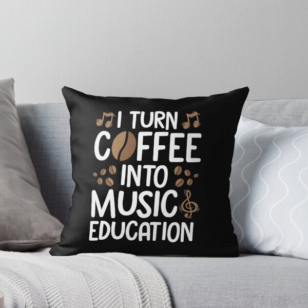 Artikelvorschau, Ich verwandle Kaffee in Musikunterricht entworfen und verkauft von SuperStuffStore.