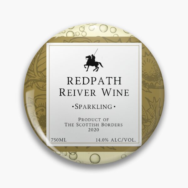 Artikelvorschau, REDPATH Sparkling Wine Label | Border Reivers entworfen und verkauft von yourscotborders.