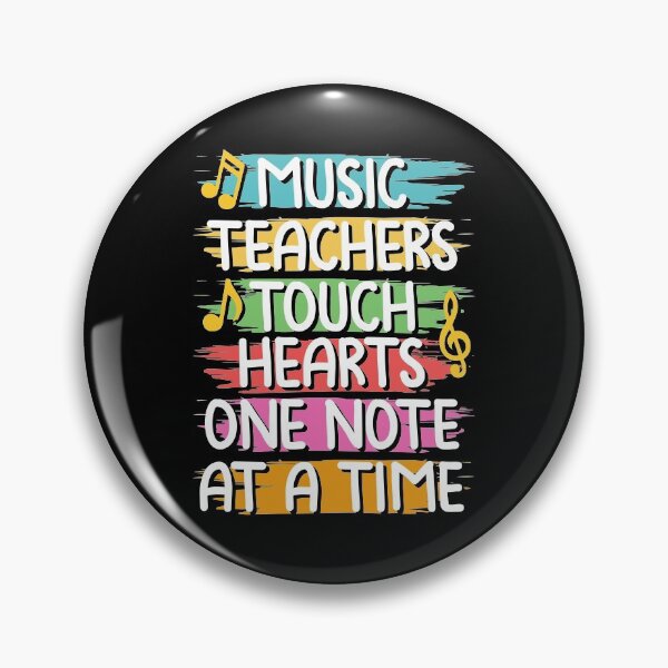 Item preview, Music Teachers Touch Hearts One Note At A Time designed and sold by SuperStuffStore.