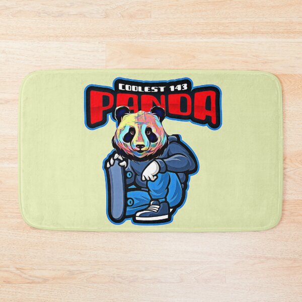Item preview, Coolest 143 Panda (with skateboard) designed and sold by HamiltonmagicTs.