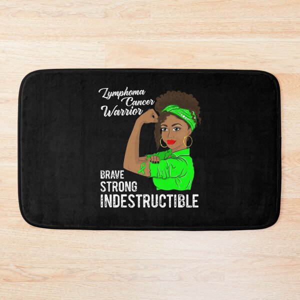 Item preview, Lymphoma Cancer Warrior Indestructible Survivor Awareness designed and sold by ZNOVANNA.